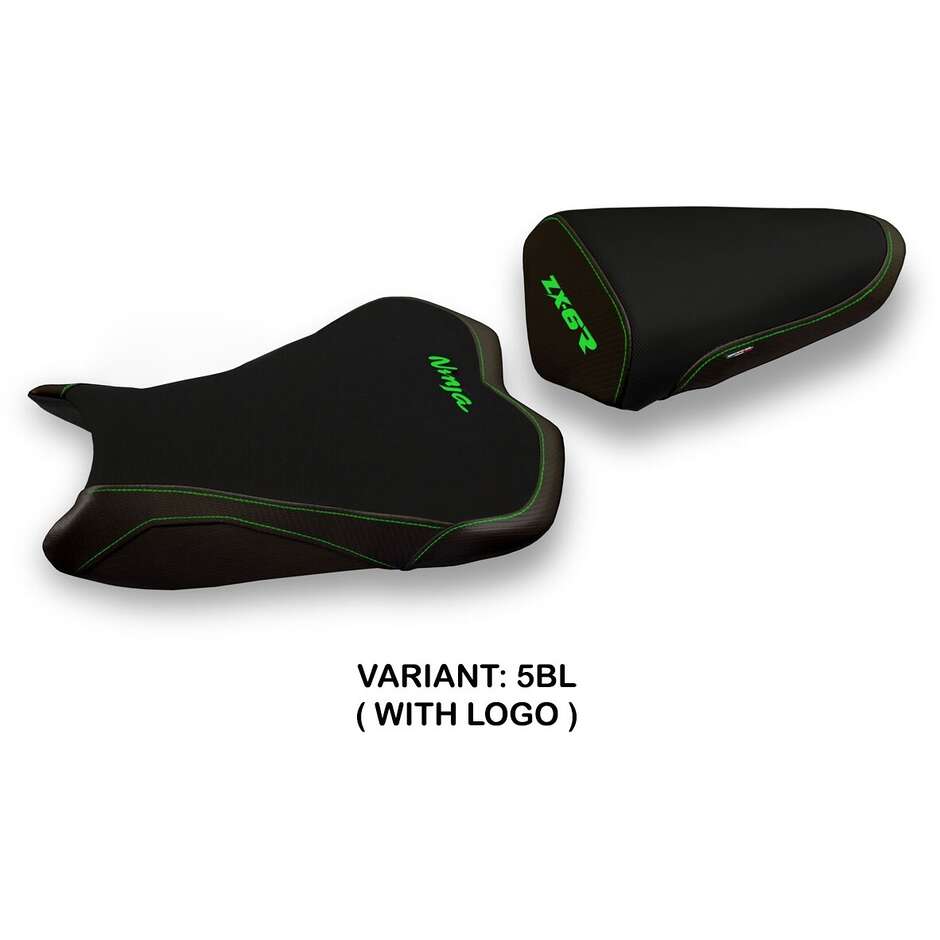 TPZ Italia Seat Cover Specific for Kawasaki Ninja ZX 6 R 2009 - 2012 Model Medan 1