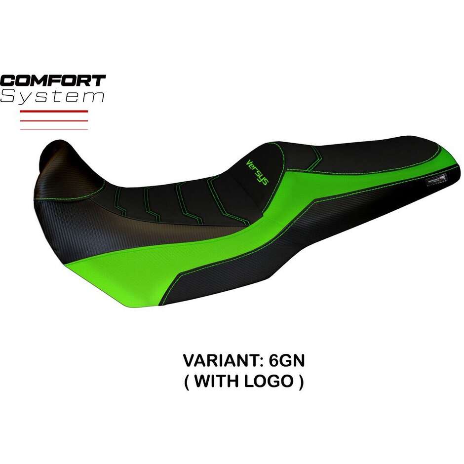 TPZ Italia Seat Cover Specific for Kawasaki Versys 1000 2011 - 2018 Model Lampedusa Color Comfort System
