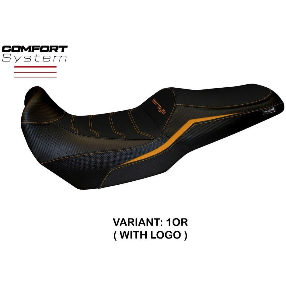 TPZ Italia Seat Cover Specific for Kawasaki Versys 1000 2019 - 2024 Model Elvas Comfort System