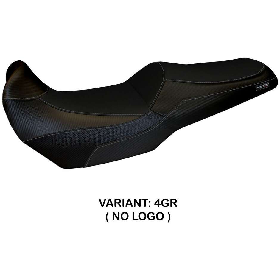 TPZ Italia Seat Cover Specific for Kawasaki Versys 1000 2019 - 2024 Model Malay Total Black Comfort System