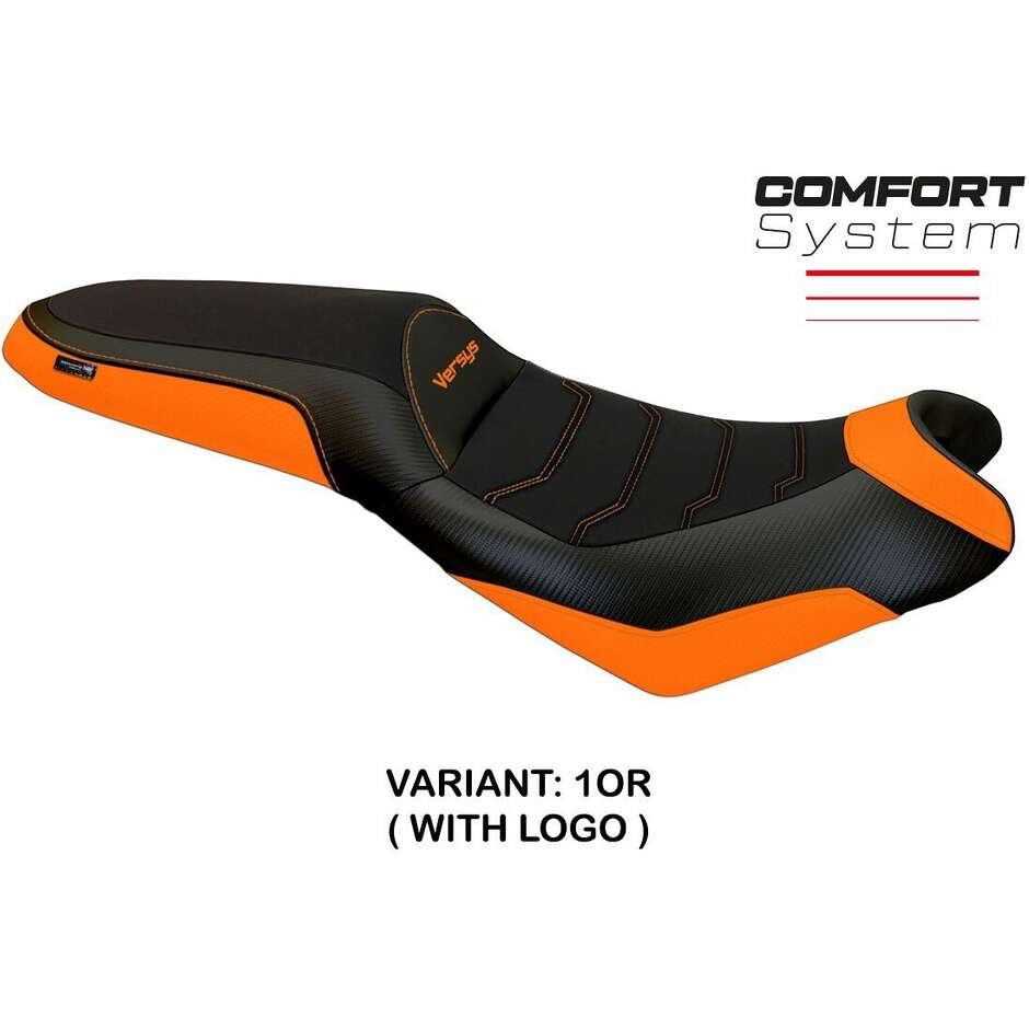 TPZ Italia Seat Cover Specific for Kawasaki Versys 650 2007-2025 Model Elba 2 Comfort System