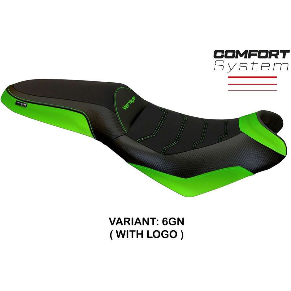 TPZ Italia Seat Cover Specific for Kawasaki Versys 650 2007-2025 Model Elba 2 Comfort System