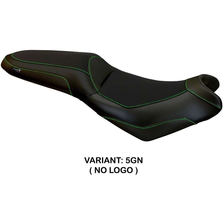 TPZ Italia Seat Cover Specific for Kawasaki Versys 650 2007-2025 Model Elba Total Black