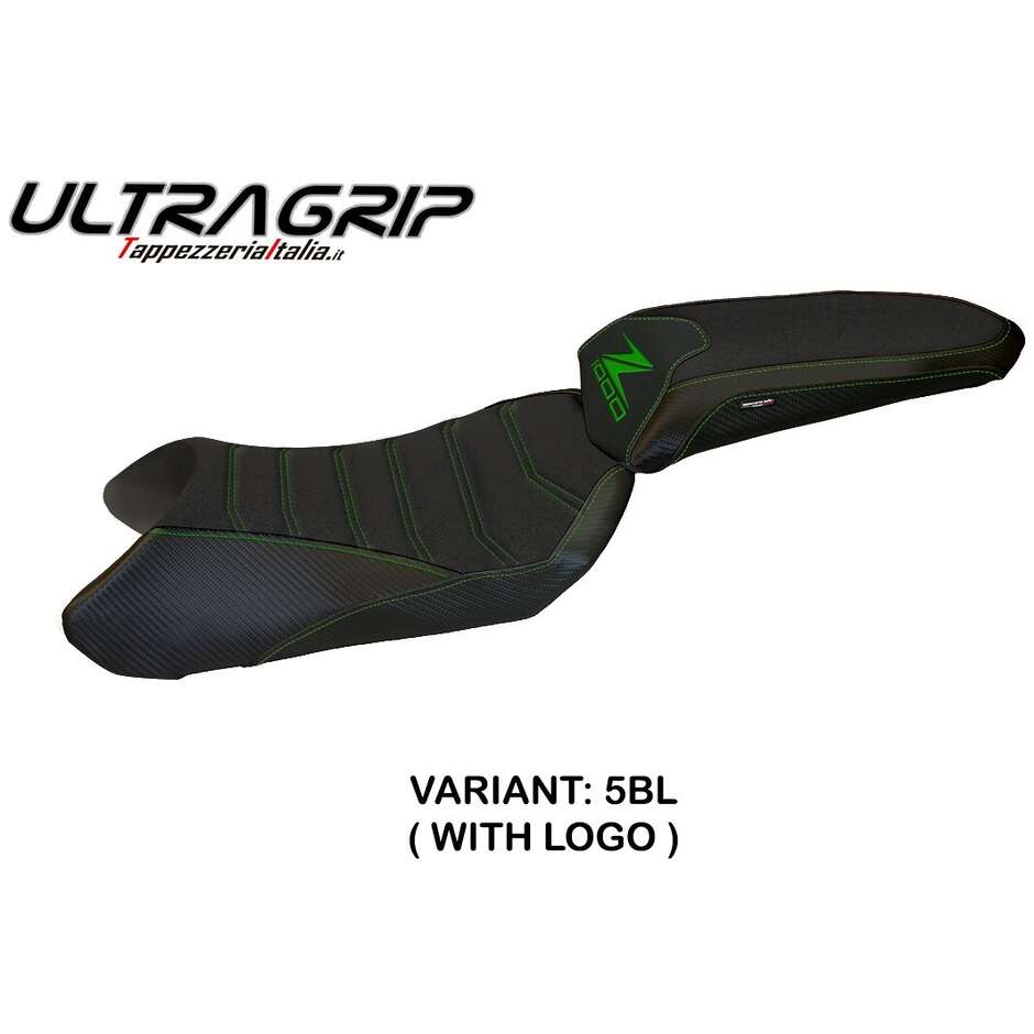 TPZ Italia Seat Cover Specific for Kawasaki Z 1000 SX 2017 - 2019 Model Madison 1 Ultragrip