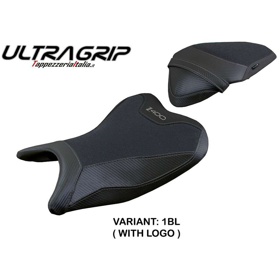 TPZ Italia Seat Cover Specific for Kawasaki Z 400 2018 - 2023 Model Aragona Ultragrip