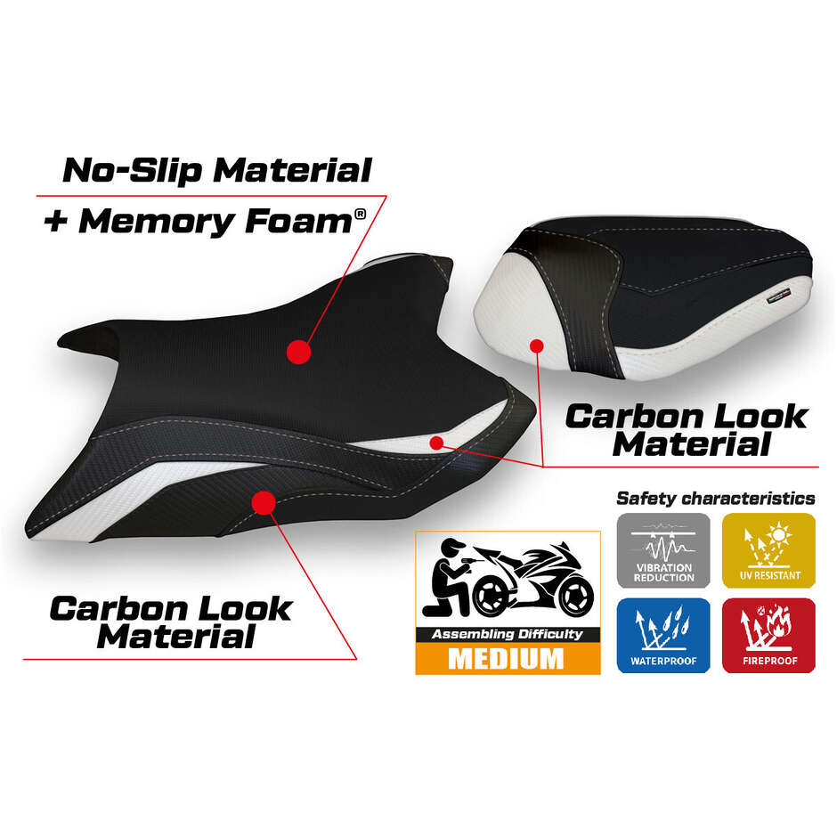 TPZ Italia Seat Cover Specific for Kawasaki Z 800 2013 - 2016 Model Kemi Comfort System