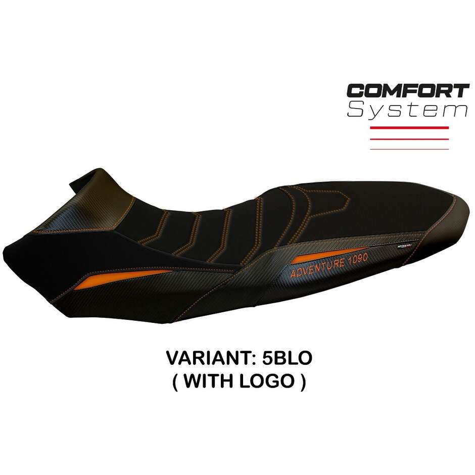 TPZ Italia Seat Cover Specific for KTM 1090 Adventure R 2017 - 2019 Model Sassuolo 2 Comfort System