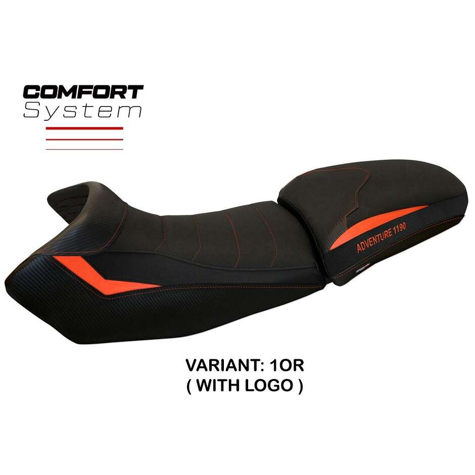 TPZ Italia Seat Cover Specific for KTM 1190 Adventure 2013 - 2016 Model Fasano Comfort System