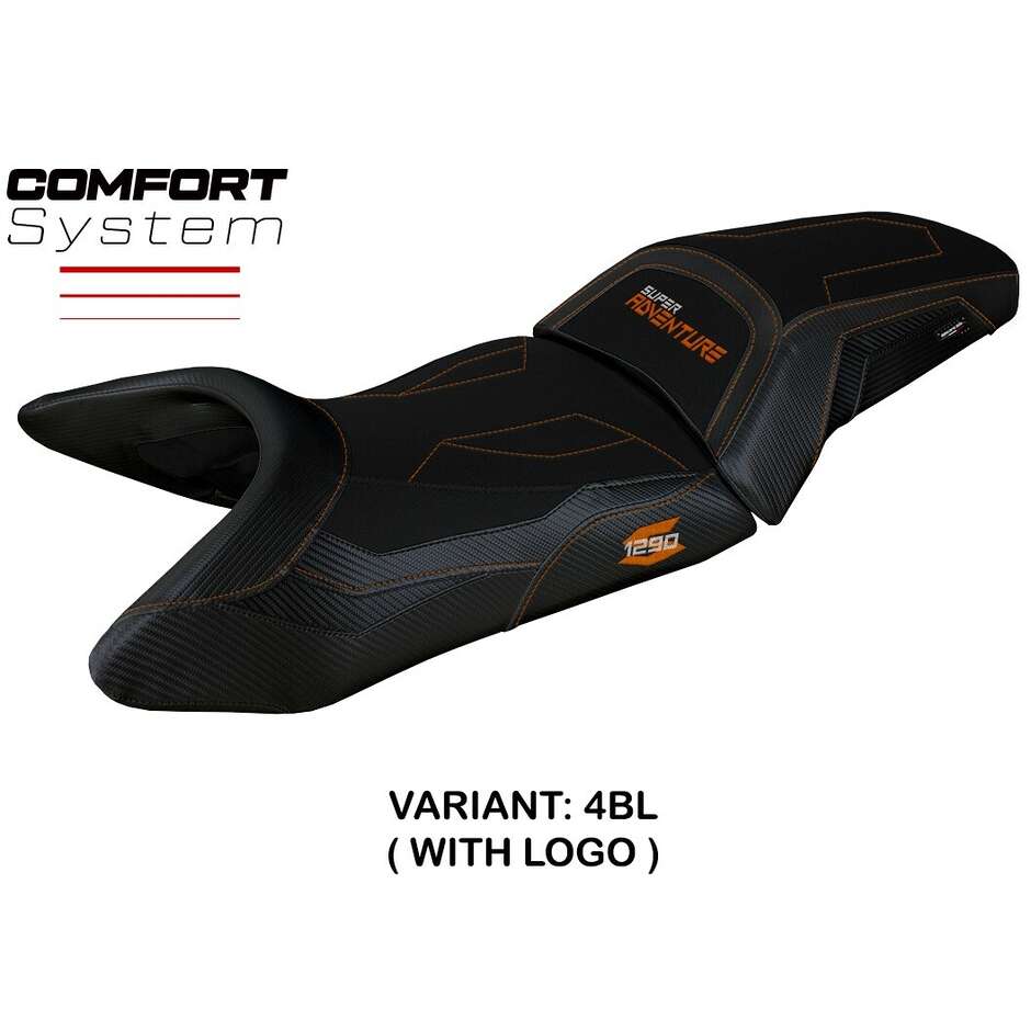 TPZ Italia Seat Cover Specific for KTM 1290 Super Adventure S 2021 - 2024 Lumiar Comfort System Model