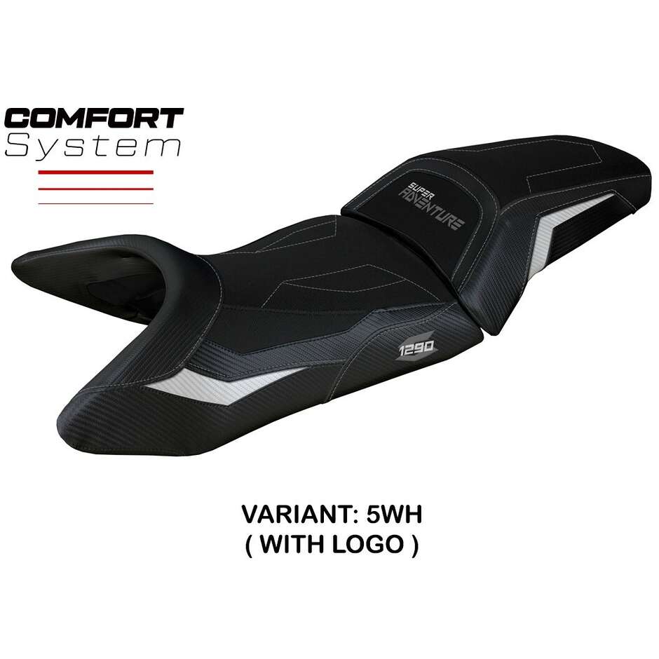 TPZ Italia Seat Cover Specific for KTM 1290 Super Adventure S 2021 - 2024 Lumiar Comfort System Model