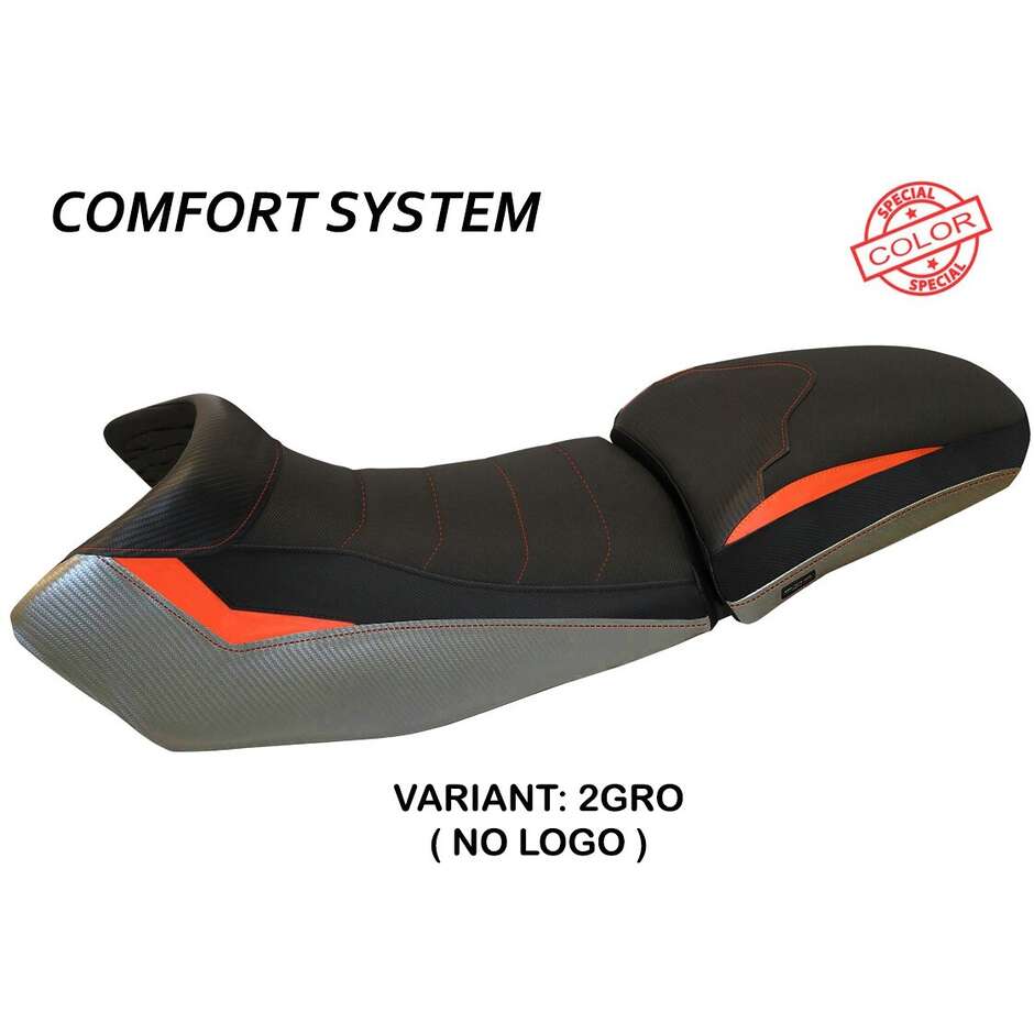 TPZ Italia Seat Cover Specific for KTM 1290 Super Adventure S - T 2015 - 2020 Model Eden Special Color Comfort System