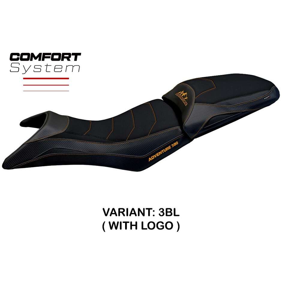 TPZ Italia Seat Cover Specific for KTM 390 Adventure 2020-2025 Model Star Comfort System