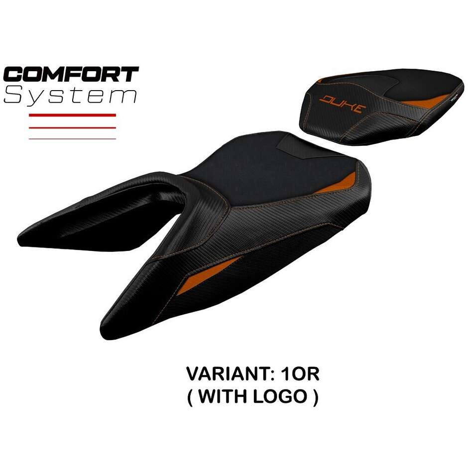 TPZ Italia Seat Cover Specific for KTM 390 Duke 2017 - 2023 Model Haiti Comfort System