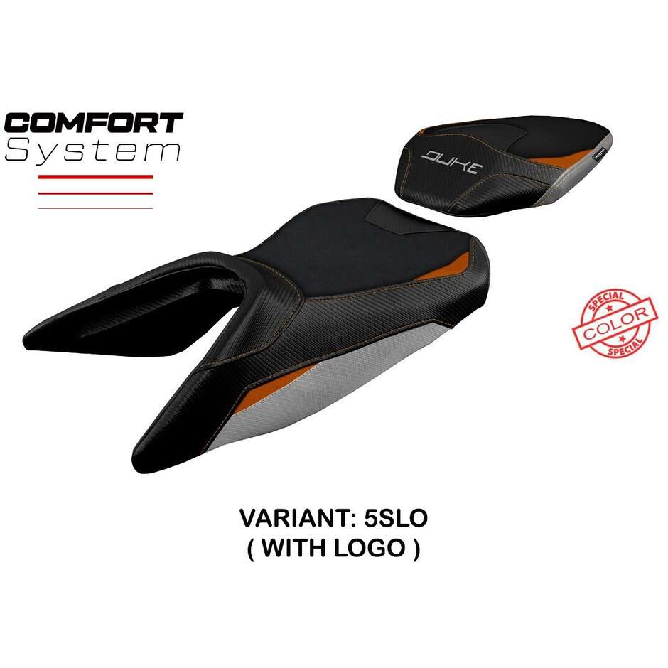TPZ Italia Seat Cover Specific for KTM 390 Duke 2017 - 2023 Model Haiti Comfort System