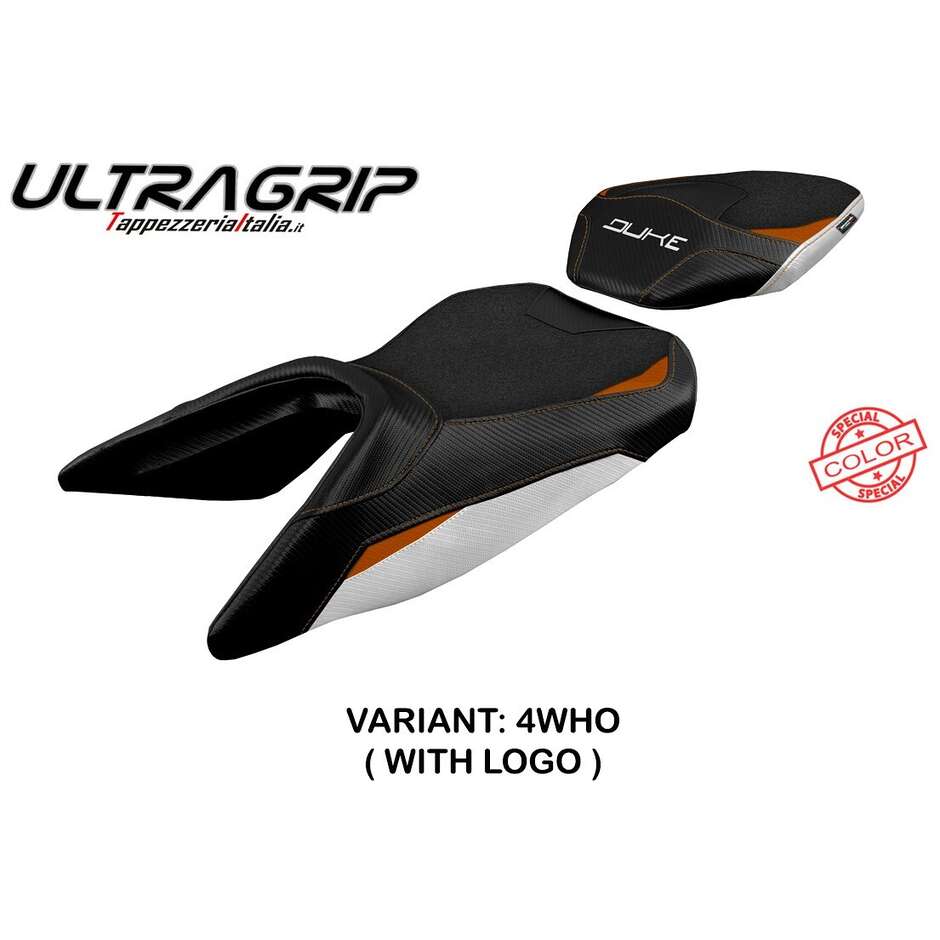 TPZ Italia Seat Cover Specific for KTM 390 Duke 2017 - 2023 Model Haiti Ultragrip