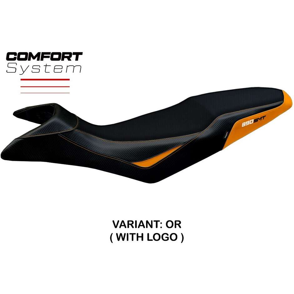 TPZ Italia Seat Cover Specific for KTM 890 SMT 2023-2025 Model Karma Comfort System