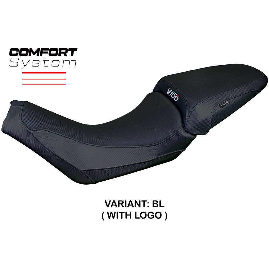 TPZ Italia Seat Cover Specific for Moto Guzzi V100 Mandello 2022-2025 Model Misano Comfort System