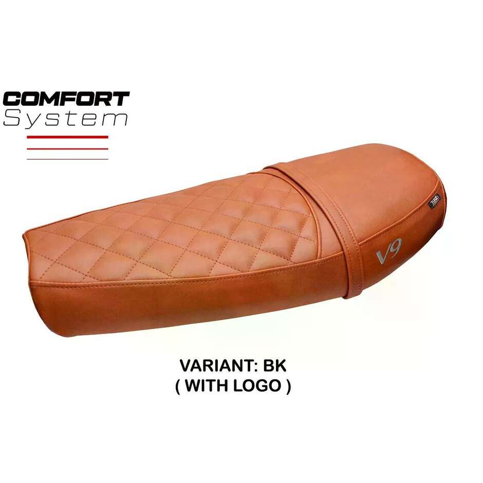 TPZ Italia Seat Cover Specific for Moto Guzzi V9 Bobber 2016-2018 Scampia Comfort System Model