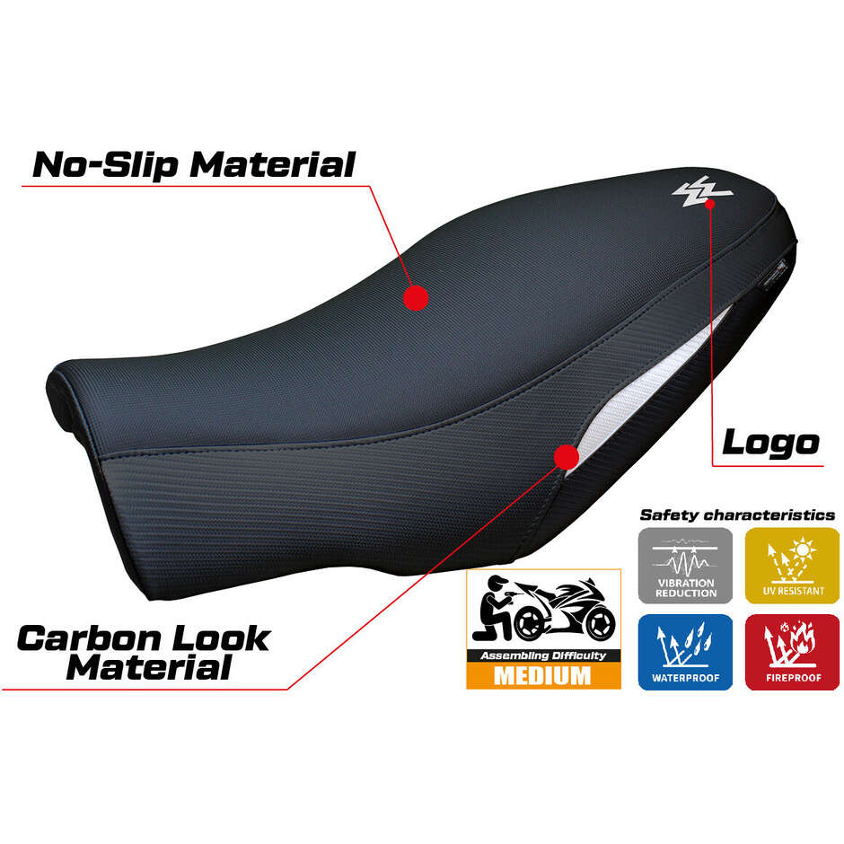 TPZ Italia Seat Cover Specific for Moto Morini Seiemmezzo 2022-2025 Alanya Model