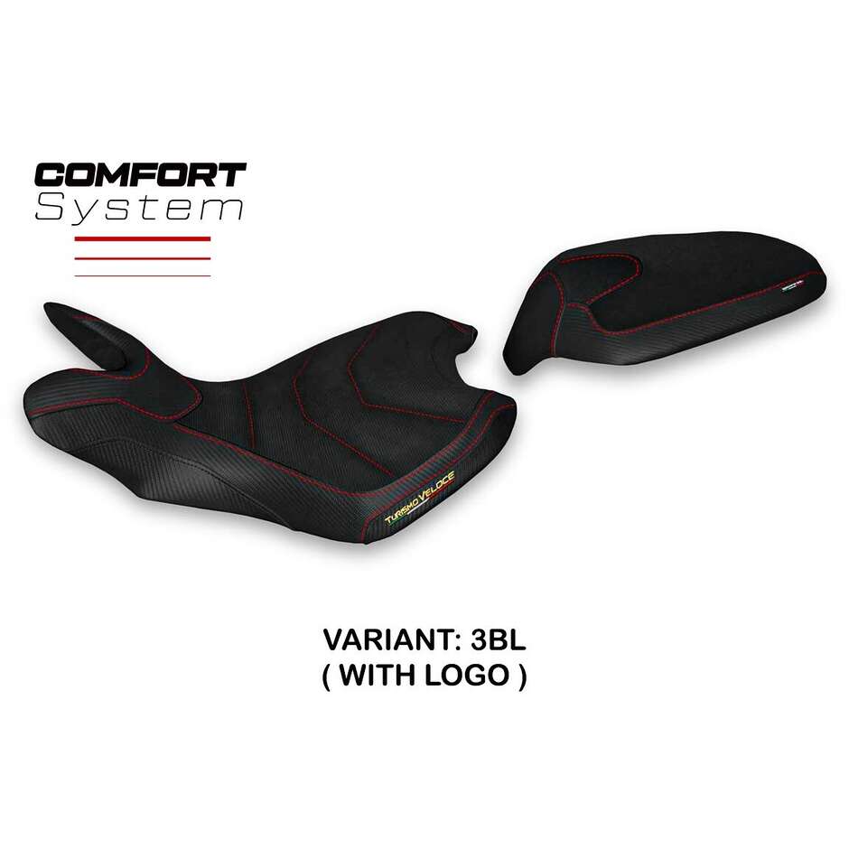 TPZ Italia Seat Cover Specific for MV Agusta Turismo Veloce 2021-2025 Model Lindt Comfort System