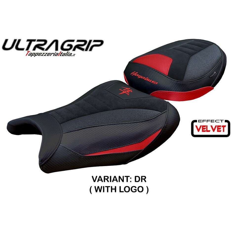 TPZ Italia Seat Cover Specific for Suzuki GSX R 1300 Hayabusa 2008 - 2020 Model Japan Velvet Ultragrip