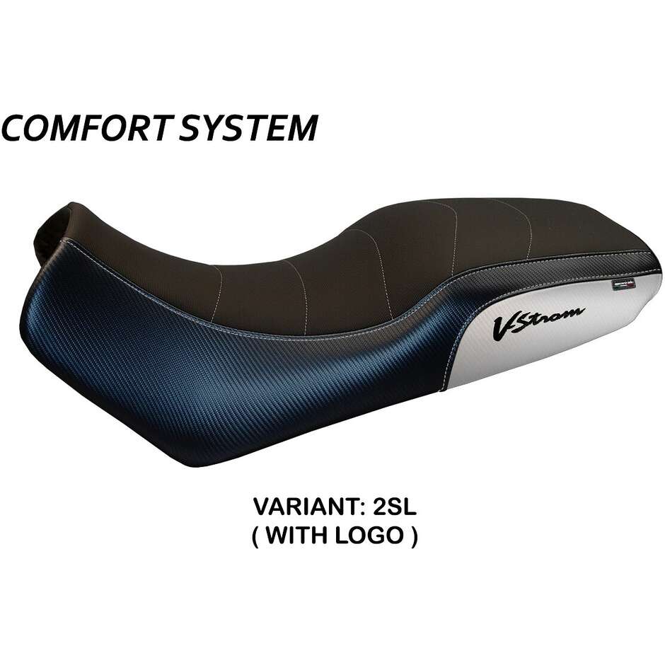 TPZ Italia Seat Cover Specific for Suzuki V-Strom 1000 DL 2002 - 2008 Model Melito Comfort System