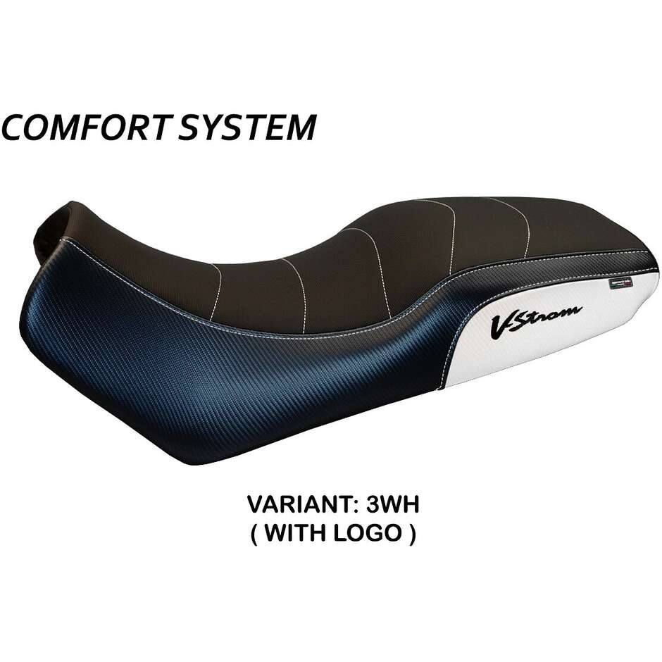 TPZ Italia Seat Cover Specific for Suzuki V-Strom 1000 DL 2002 - 2008 Model Melito Comfort System