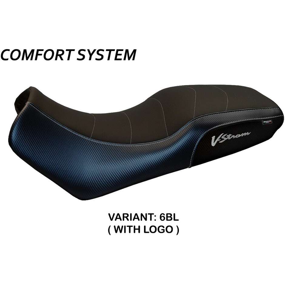 TPZ Italia Seat Cover Specific for Suzuki V-Strom 1000 DL 2002 - 2008 Model Melito Comfort System