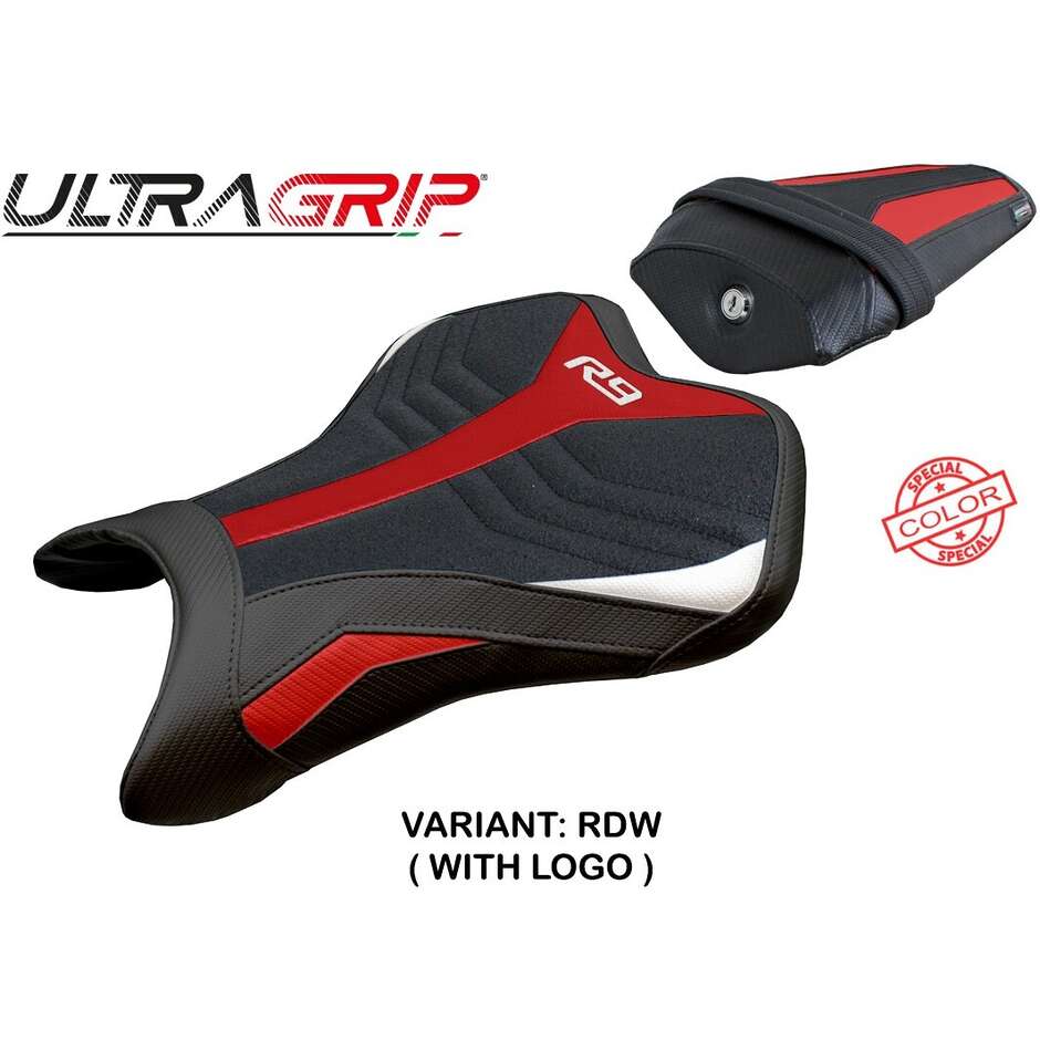 TPZ Italia Seat Cover Specific for the 2025 Yamaha R9 Lida Ultragrip Model