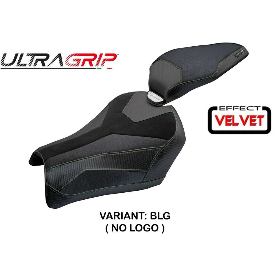 TPZ Italia Seat Cover Specific for the Kawasaki Z 900 2025 Model Uchiko Velvet Ultragrip
