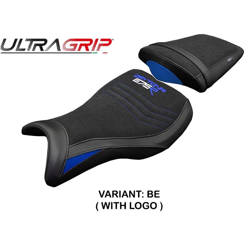 TPZ Italia Seat Cover Specific for Triumph Daytona 675R 2006-2012 Model Ripley Ultragrip
