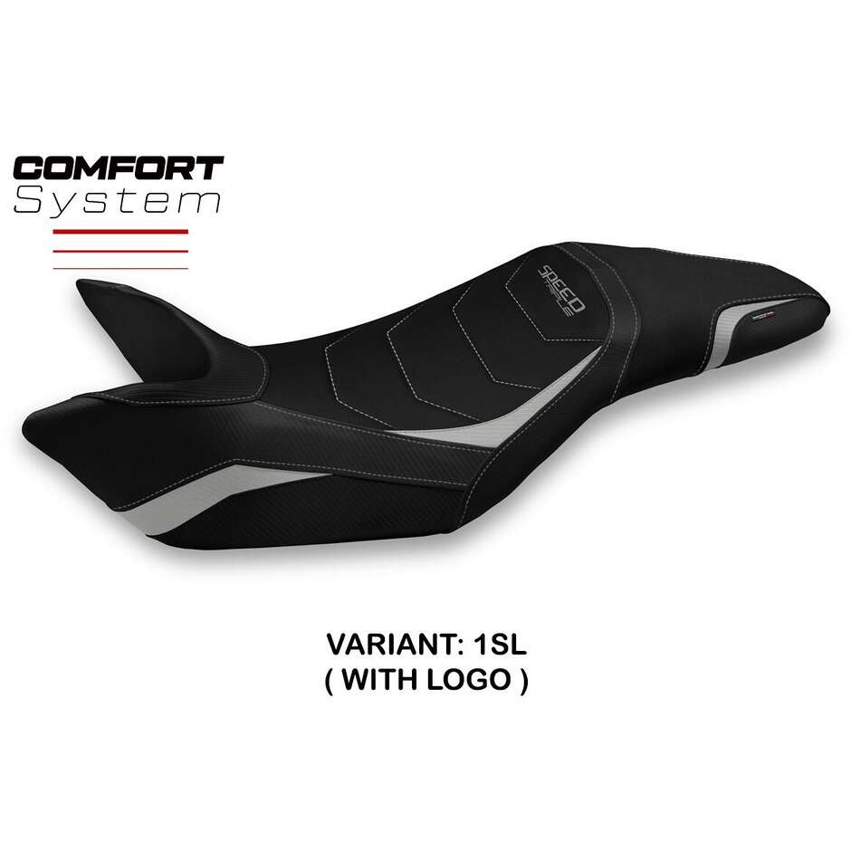TPZ Italia Seat Cover Specific for Triumph Speed Triple 2011 - 2015 Model Ghibellina 1 Comfort System