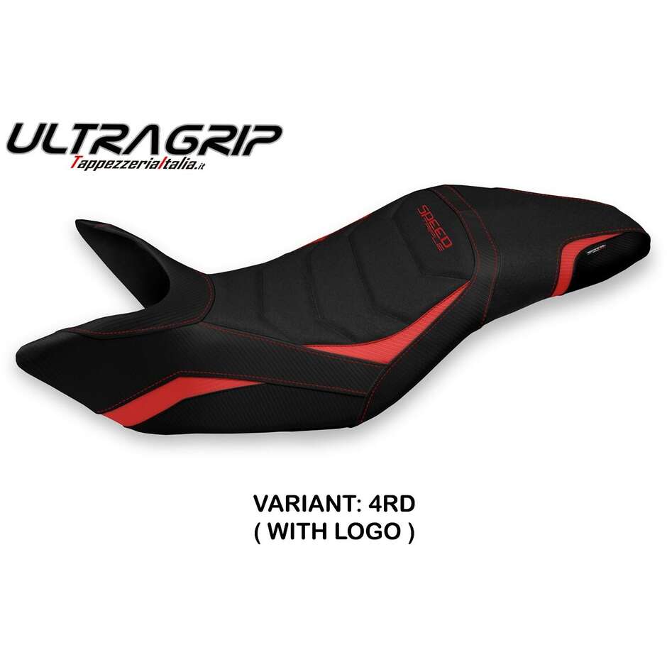 TPZ Italia Seat Cover Specific for Triumph Speed Triple 2011 - 2015 Model Nisko 1 Ultragrip