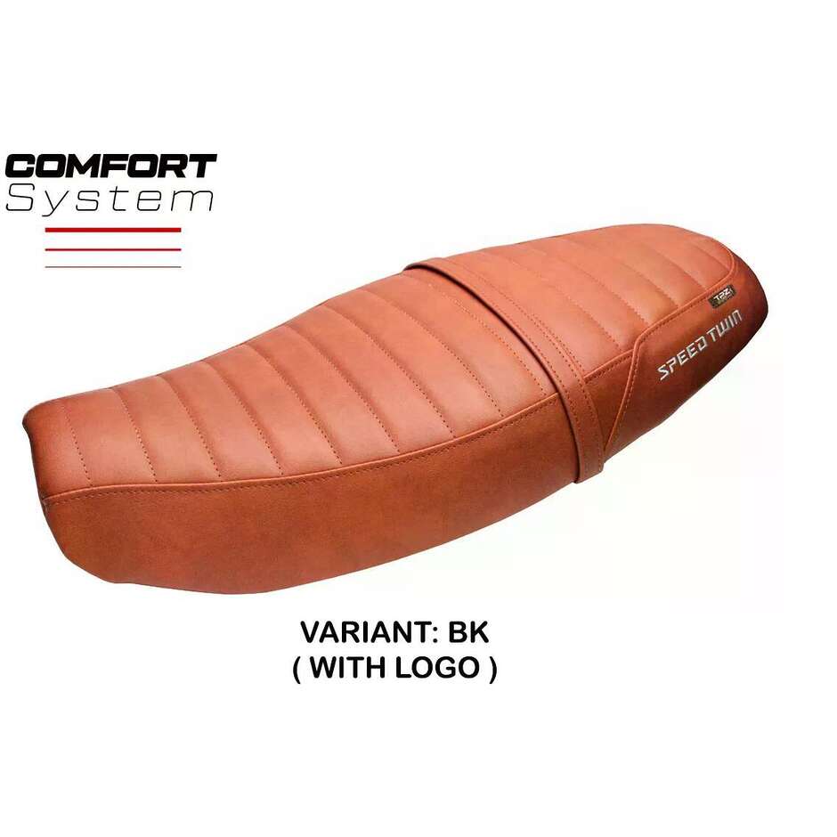 TPZ Italia Seat Cover Specific for Triumph Speed Twin 1200 2019-2026 Model Bomlo Comfort System