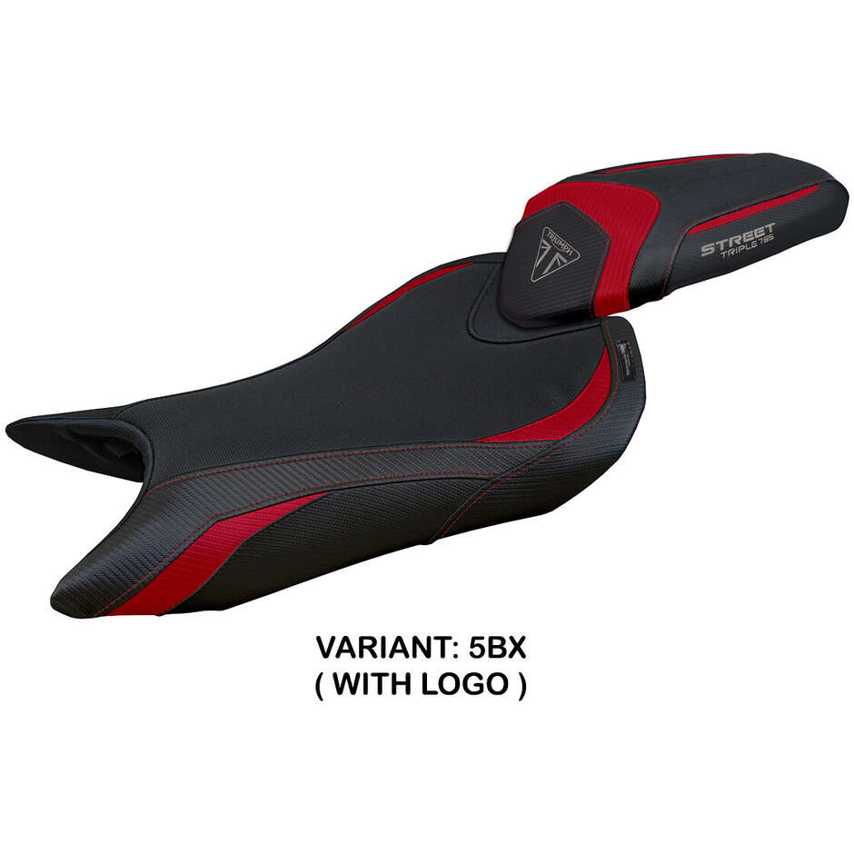 TPZ Italia Seat Cover Specific for Triumph Street Triple 765 2023-2025 Norwich Model