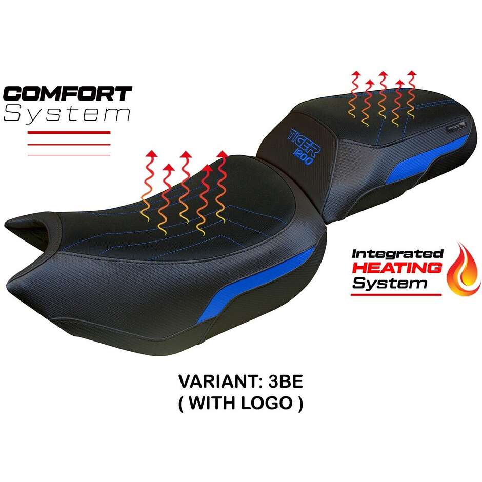 TPZ Italia Seat Cover Specific for Triumph Tiger 1200 2022-2025 Model Heating Comfort System