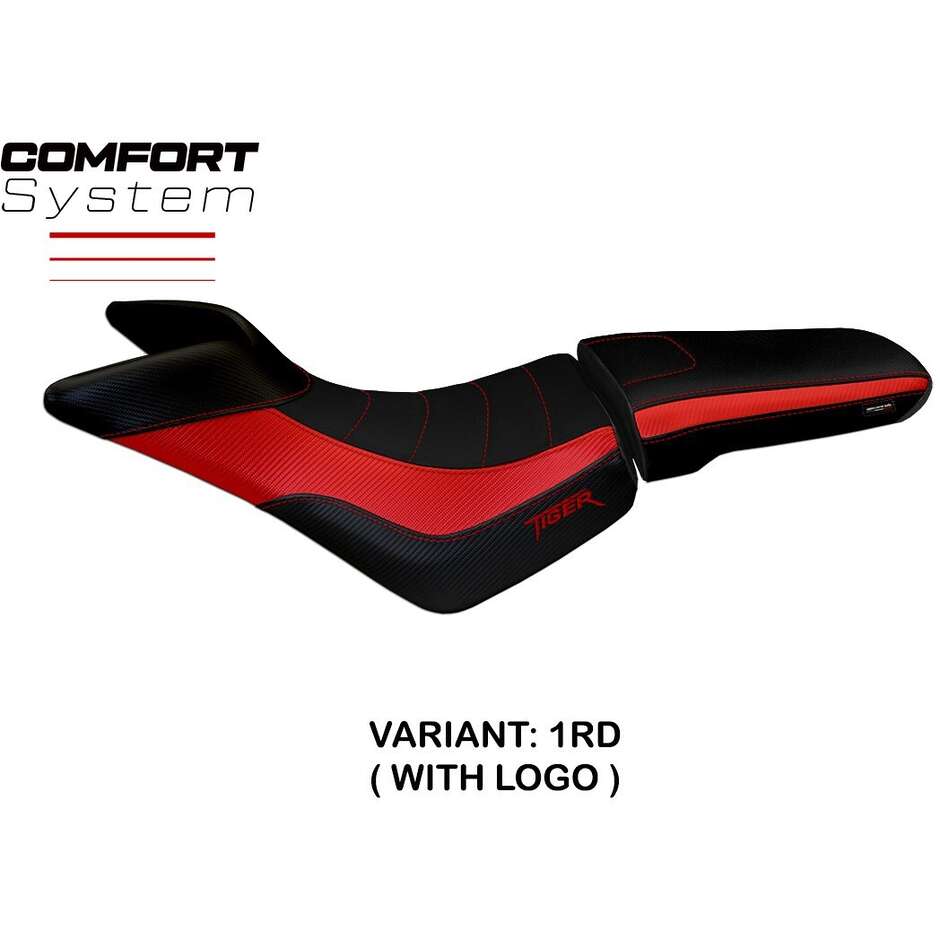 TPZ Italia Seat Cover Specific for Triumph Tiger 800 / 800 XC 2010 - 2020 Model Padova Comfort System