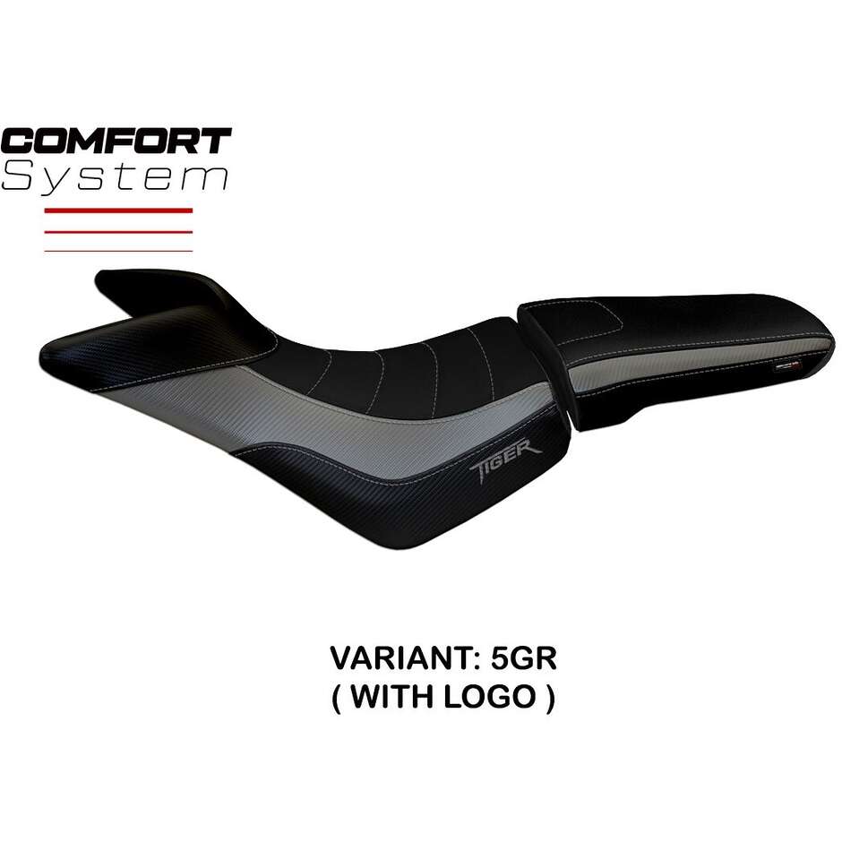 TPZ Italia Seat Cover Specific for Triumph Tiger 800 / 800 XC 2010 - 2020 Model Padova Comfort System