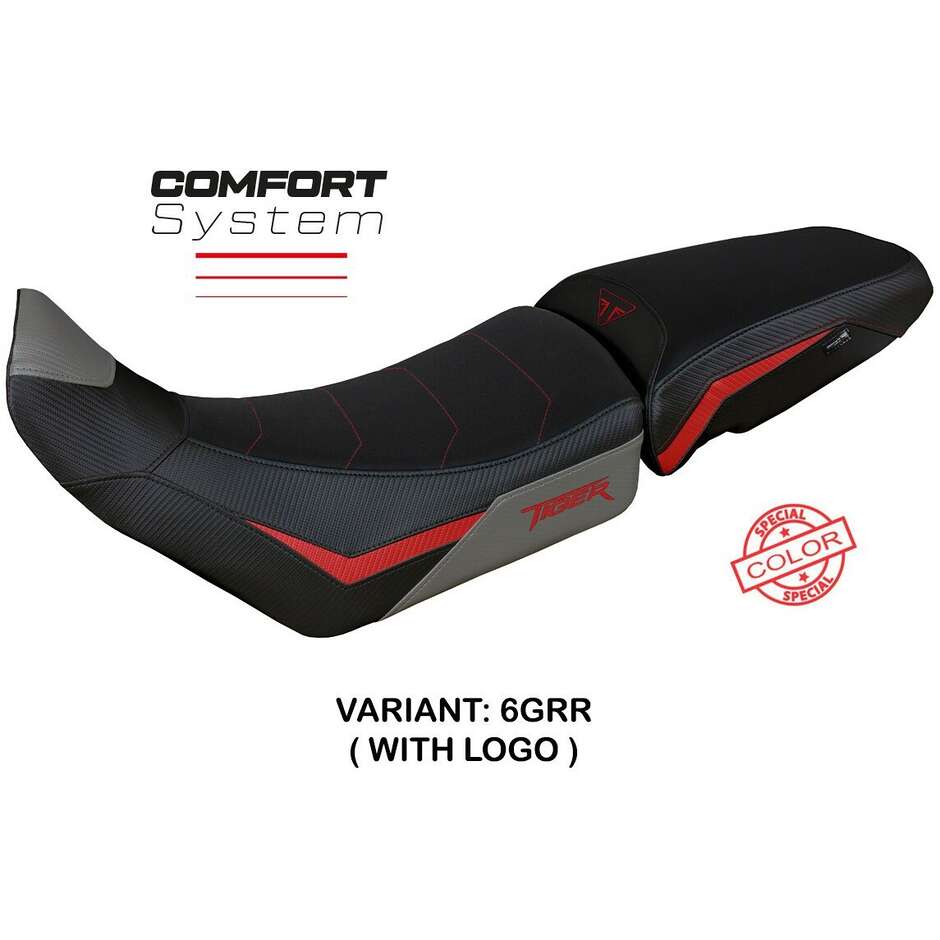 TPZ Italia Seat Cover Specific for Triumph Tiger 900 2020 - 2023 Model Dover Comfort System