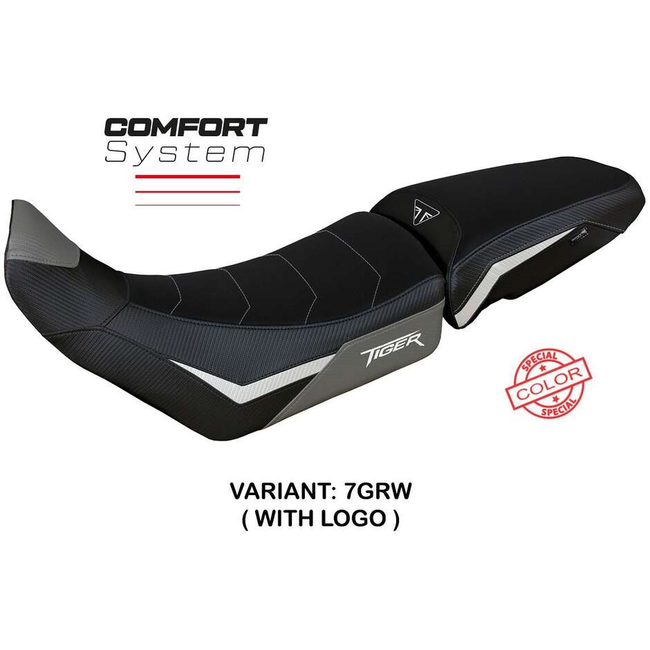 TPZ Italia Seat Cover Specific for Triumph Tiger 900 2020 - 2023 Model Dover Comfort System
