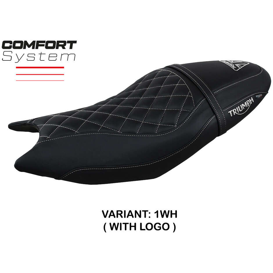 TPZ Italia Seat Cover Specific for Triumph Trident 660 2021-2025 Model Sihlar Comfort System