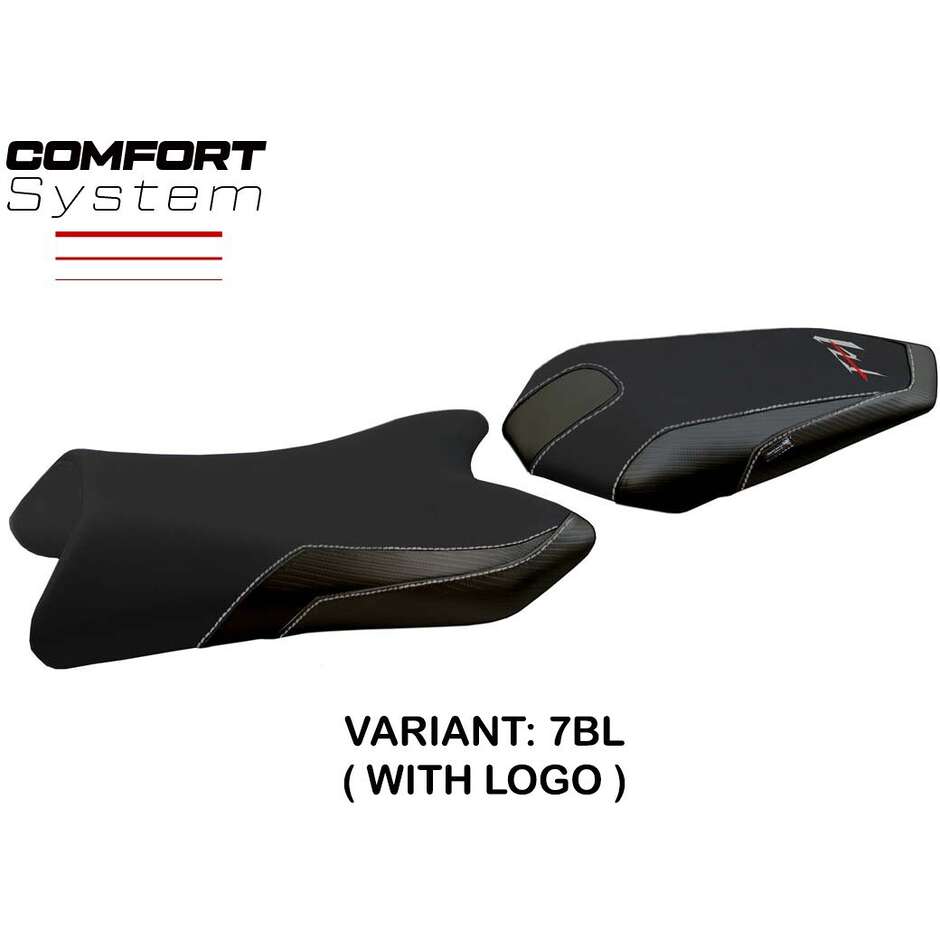 TPZ Italia Seat Cover Specific for Yamaha FZ1 Fazer 2006 - 2016 Model Vicenza Comfort System