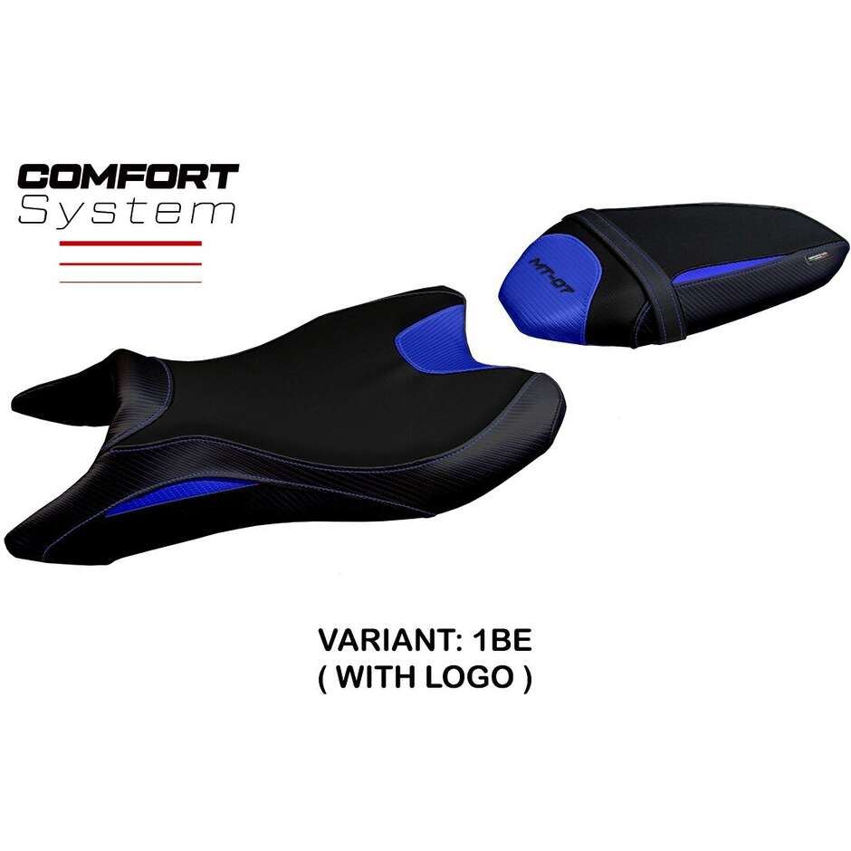 TPZ Italia Seat Cover Specific for Yamaha MT-07 2018 - 2024 Model Sanya Comfort System