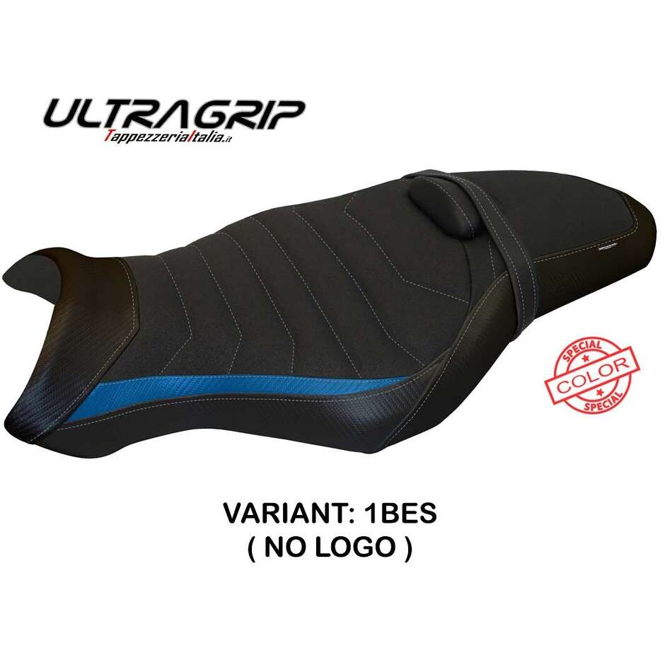 Housse de selle TPZ Italia spécifique pour Yamaha MT-10 (modèles 2017-2025), coloris Leno Special Ultragrip