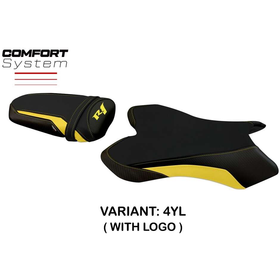 TPZ Italia Seat Cover Specific for Yamaha R1 2004 - 2006 Model Biel Comfort System
