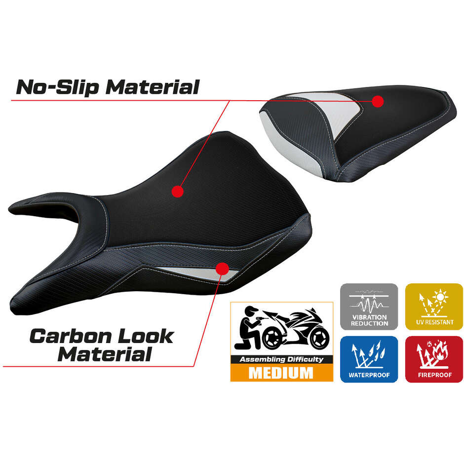 TPZ Italia Seat Cover Specific for Yamaha R3 2015 - 2024 Jesolo Model