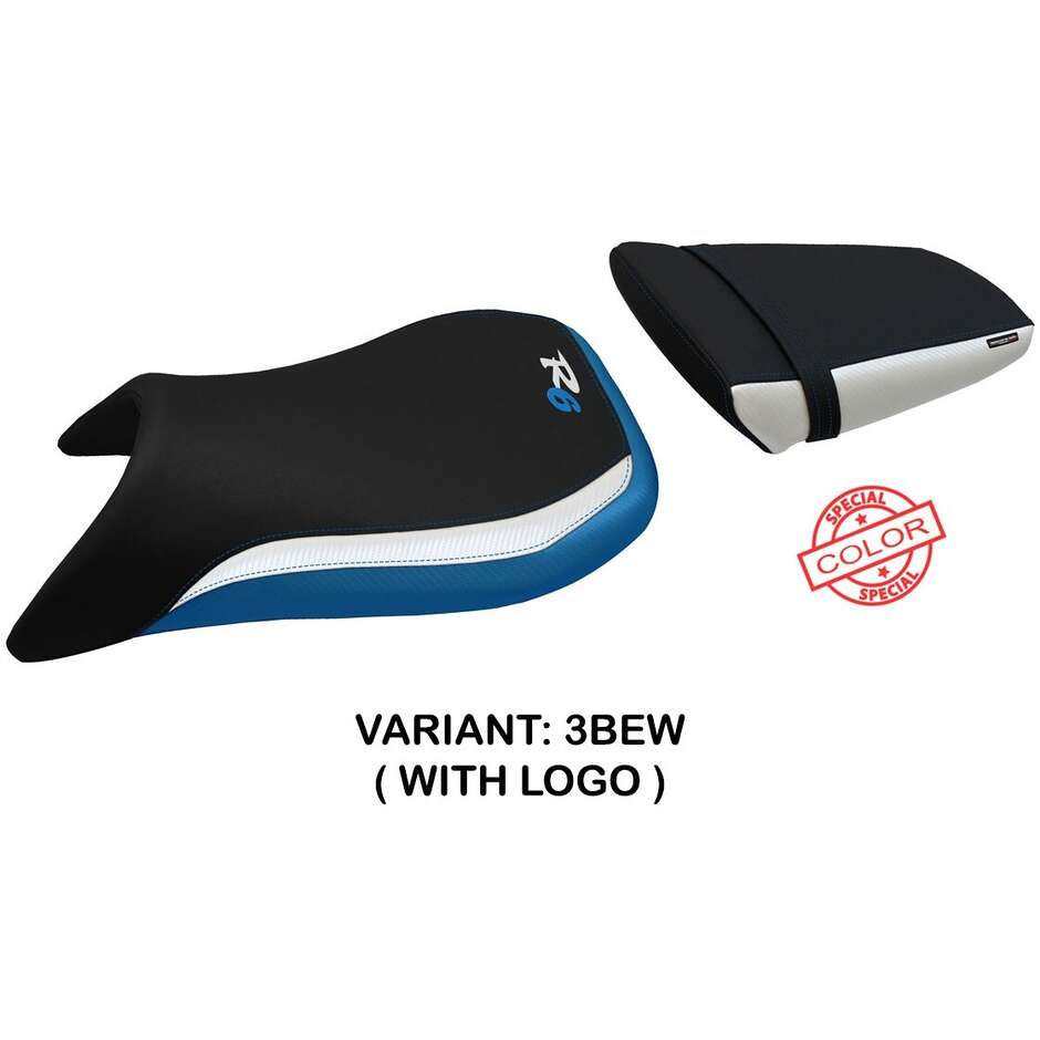 TPZ Italia Seat Cover Specific for Yamaha R6 2003 - 2005 Model Blackburn Special Color