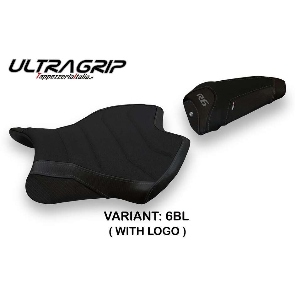 TPZ Italia Seat Cover Specific for Yamaha R6 2017-2025 Model Helsinki 1 Ultragrip