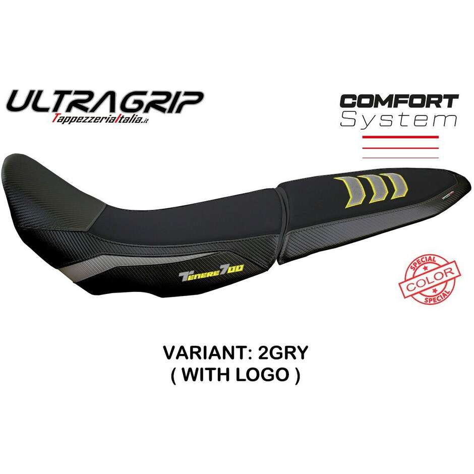 TPZ Italia Seat Cover Specific for Yamaha Tenere 700 2019-2025 Model Gulfi Ultragrip Comfort System