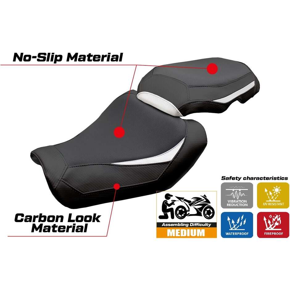 TPZ Italia Seat Cover Specific for Yamaha Tracer 9 / 9 GT 2025 Model Ness